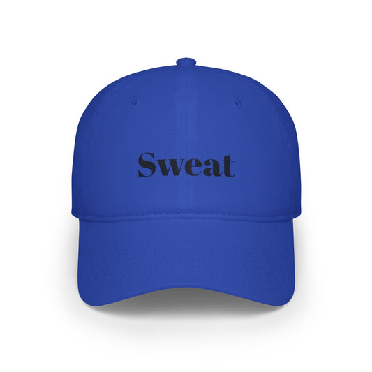 Fitness Theme “Sweat” - Low Profile Baseball Cap